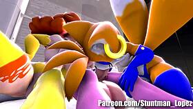 Yo, these horny princesses are craving some wild anal action!