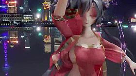 Mmd r18 featuring ancient Chinese style characters