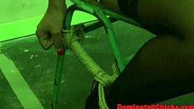 Teacher Conducts Intense Lesson