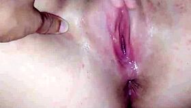 Feeling intense pleasure devouring her tight pussy at dawn, cumming deeply inside