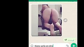 Prostitute Bent Over in Doggystyle Webcam Spy Session