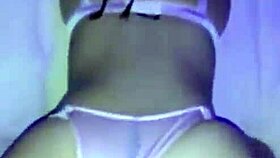 Blonde With Braids Endures Intense Doggystyle Passion