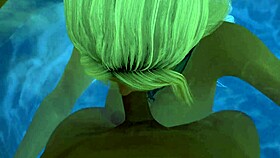 chatting about jacuzzi fucking with uncensored 3d blowjob pov