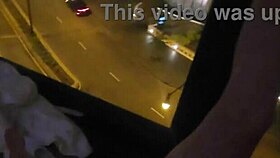 Watch this petite teen finger herself in public?