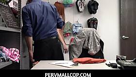 Scarlett Mae Fucked by Officer in Shop