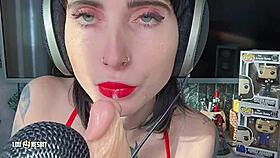 i can't stop jerking to lou nesbit and lia louise's asmr with toys