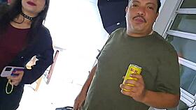 Latina Teens Party Hard in Ted's Mansion with Dirty Talk