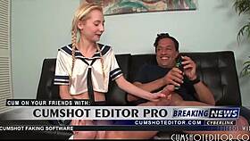 i'm a v blonde teen 18+ pleasin' that cock