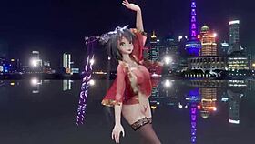 Mmd r18 featuring ancient Chinese style characters