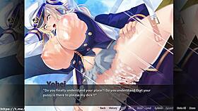 pirate booty gets bukkake from buccaneers in this anime hentai game part 02