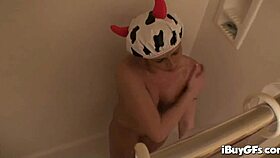 Brooke Haven Showcases Her Big Boobs And Pussy.