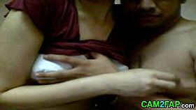 Indian webcam couple shares free porn video