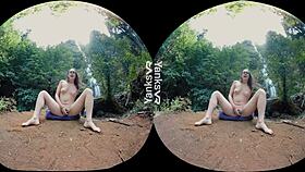 Watch Lez Endza And Sierra Cirque Climax With Vibrators At The Waterfall!