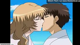 헨타이 베이비가 첫 애널 시도해, 와! 😍