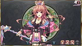 gif of maho from koihime musou in light armor