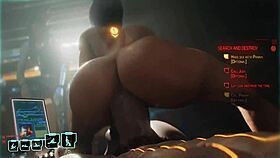 Panam Palmer Rides Anal In Cyberpunk 2077 Animation