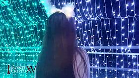 Nina's Big Tits Christmas Surprise!