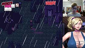 Professor Cherry Groped in Uncensored Hentai Blowjob