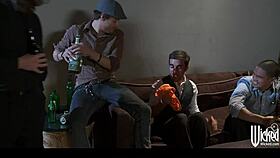 pair of slutty girlfriends 69 at party