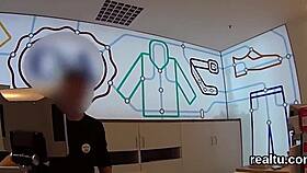 Ravishing Czech nympho seduced in supermarket, penetrated hard in POV