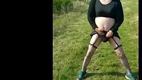 hey, watch me play with my cock in public!