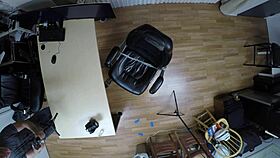 Dayanara performs footjob in pov style