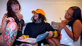 Brunette Girl Skips Homework For Assfucking At University