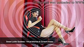 Italian goddess rebecca diamante dominates in lingerie