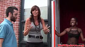 Hey Man, Watch This Real Ebony Make Her Client Cum Twice!