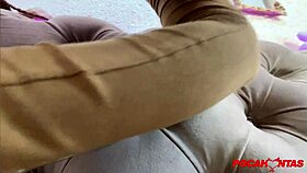 Pocahontas bends over for doggystyle anal, creampie ending.