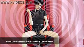 Italian goddess rebecca diamante dominates in lingerie