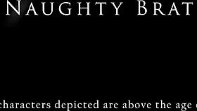 Naughty Brat Gets Spanked In Comic