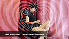 Italian goddess rebecca diamante dominates in lingerie