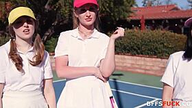 Ace in the Holes - Gangbang Crew Takes Over Public Spot with Rough Action