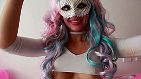 Scarlet Chase's Messy Enema Anal Fun in Candy Land