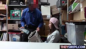 Officer Punishes Cute Teen Hayden Hennessy With Intense Cock Bang