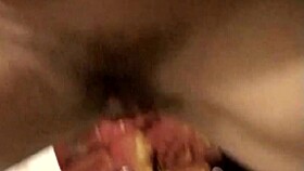 I masturbated my pussy with two fingers while peeing