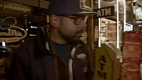 She casually hooks up with a guy for rough sex, taking his big black cock and some piss play