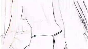 Liz Ashley strips naked, 'How does this ass look?'