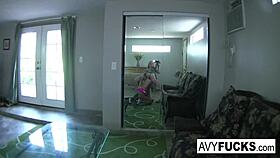 Busty Avy And Aurora Snow Home Video