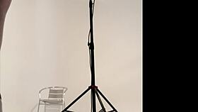 redhead ritafox in hot backstage photoshoot