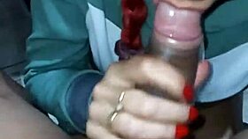 I can't handle this blowjob woman's fire, no more cum for me, find another man to sit on