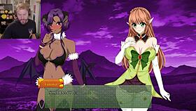 Defeating Succubus Hikari with Love Potion Power