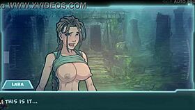 Watch Lara Croft's tits in this hentai episode?
