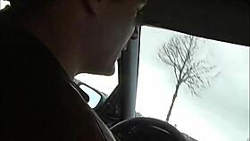 A hot blonde participates in a hard threesome with german and european partners