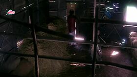 Anil Kapoor and Madhuri Kissing in Romantic Scene