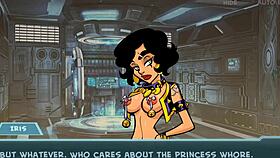 in star channel 34 part 77 iris joins the crew with big tits and piercing for jerk off instructions in anime hentai