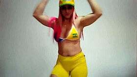 Débora fantine dancing olympics special