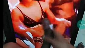 Two Rough Cocks for the Mature Chubby Cassidy