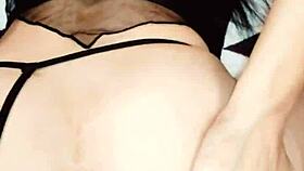 pov view of teacher in a private lesson, bending over